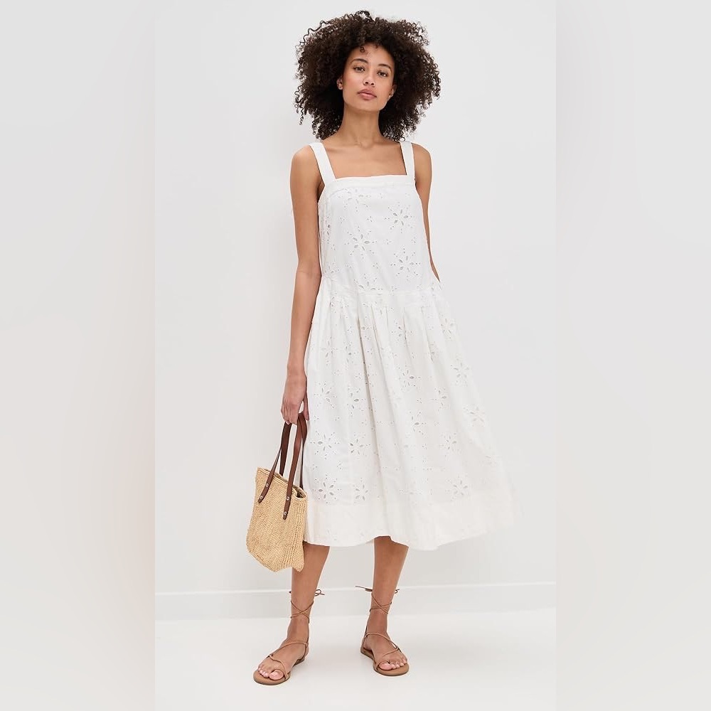 Free People Women's Primavera Eyelet Midi - Picture 4 of 16